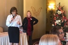 Erika Weber and Naomi Altergott at SMWN Holiday Extravaganza December 1, 2021